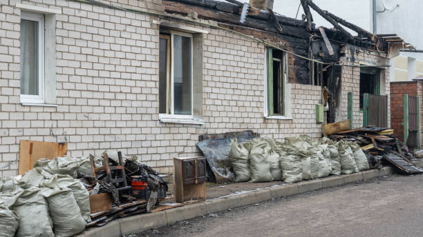 Professional Soot Cleanup technician working in Richboro, PA
